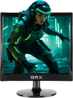 Monitor BRX 17" LED 75hz HDMI VGA Preto