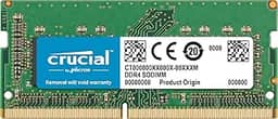 Crucial Memória de laptop 8GB DDR4 RAM 2400MHz CL17 para Mac, SODIMM 260 pinos, compatível com Macs baseados em Intel – CT8G4S24AM
