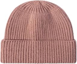 Gorro clássico canelado grosso quente para clima frio