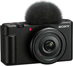 Sony Câmera Vlog ZV-1F para criadores de conteúdo e vloggers preta