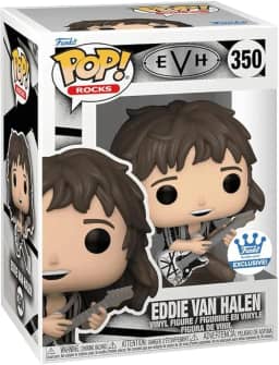 Funko Pop! Rocks: Eddie Van Halen com a loja de guitarra exclusiva