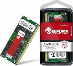 MEMÓRIA RAM PARA NOTEBOOK DDR4 16GB 2400MHZ KEEPDATA KD24S17/16G