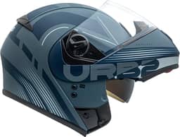 Capacete Robocop Aberto Peels U-RB2 Club Cinza Moto Óculos