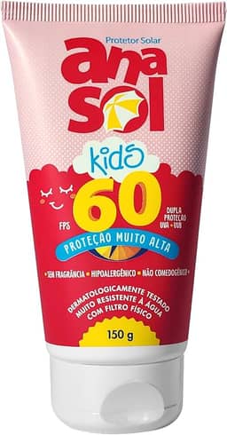 Protetor Solar KIDS FPS 60 150g - Anasol