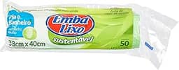 Embalixo Saco Lixo Sustentável Pia E Banheiro Verde