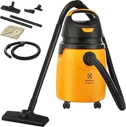 Aspirador água pó Electrolux potente função sopro limpeza profunda 1300W 20L total 18L util protetor termico GT30N 220v