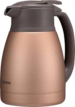Zojirushi Garrafa a vácuo de aço inoxidável SH-HC10NU, 1 litro, cobre fosco