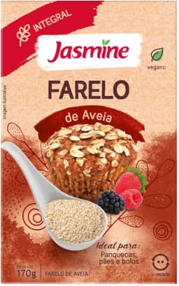 Jasmine Farelo de Aveia Integral 170g
