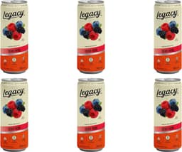 Energético Zero Caloria Fresh Berries 355ml - Legacy 6 UNID