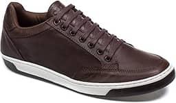 Tenis Masculino Em Couro Sapatenis Social Casual Confortavel