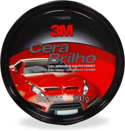 3M, Auto, Cera Brilho Intenso, Com Silicone e Carnaúba, Alta Performance, 200g, Multi-colored