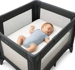 Colchão para Bebê Chiqueirinho 100cmx70cmx10cm Um Lado Impermeável Anti Ácar