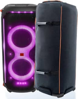 Case Bolsa Bag Capa Polo Culture Compatível com Partybox 710 Espumada com Alças Top