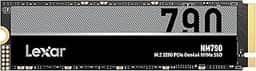Lexar SSD NM790 PCIe Gen4 NVMe M.2 2280 de 1 TB Unidade de estado sólido interna, leitura/gravação de até 7400/6500 MB/s, compatível com PS5, para jogadores e criadores, preto (LNM790X001T-RNNNU)