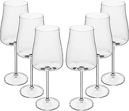 WOLFF - Conjunto 6 Taças de Cristal Ecológico Alex 600ml para Vinho