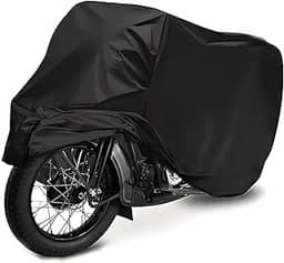 Capa de Moto Cobrir Protetora em Couro Impermeável 100% Forrada Anti-Uv (M - Cb Cbr Ninja Cbx MT; etc)