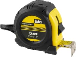 EDA Trena Com Caixa Plástica Emborrachada Eda Preto 5M 1'