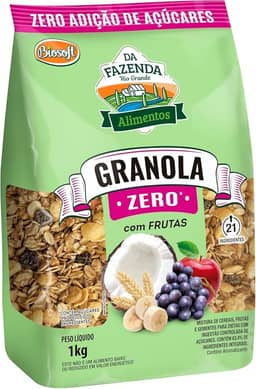 BIOSOFT Granola Frutas Zero 1Kg