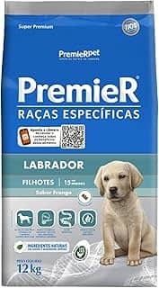 Ração Premier Raças Específicas Labrador para Cães Filhotes, 12kg