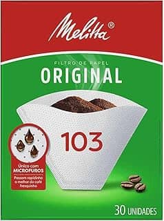 Filtro de Papel 103 Melitta 30 Unidades