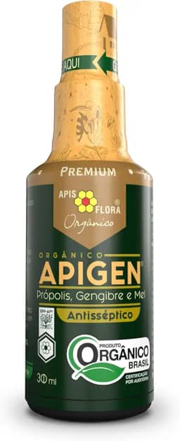 Apis Flora Apigen Orgânico - Própolis Mel E Gengibre Spray 30 mL