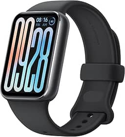 XIAOMI Smart Band 9 Pro Pulseira de atividade, até 21 dias, ecrã AMOLED de 1,74', monitorização do sono, modos desportivos de 150, 5ATM, GPS e bússola, App Mi Fitness, preto