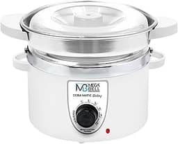 Mega Bell, Panela aquecedora de cera para depilação, Termocera, Cera-Matic Baby, Com refil, Bivolt, 200g, Branca