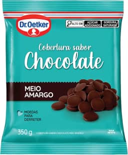 Cob. Moedas Chocolate Meio Amargo