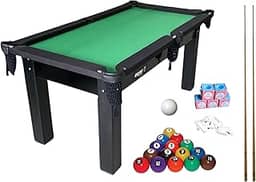 Impar Sports - Mesa de Sinuca/Snooker/Bilhar com kit Impar Sports