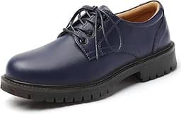 Sapatos Oxford femininos com cadarços, sela Oxfords antiderrapante, trabalho, escritório, confortável, vestido casual e elegante