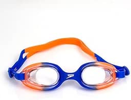 Óculos Natação Speedo Jr Olympic Infantil Antiembaçante e Proteção UV (laranja cristal)