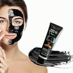 Máscara Removedora de Cravos e Espinhas, Black Mask Flash, Argila Negra, Colágeno e Elastina