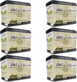 Kit 6cx Chá Branco Orgânico (60 sachês) – Campo Verde