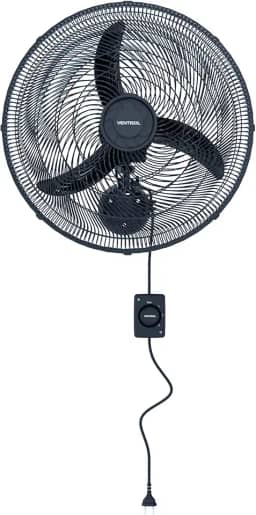 Ventilador de Parede New 50cm Preto 127V Preto Ventisol