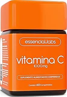 VITAMINA C 1000mg - FÓRMULA 100% PURA E CONCENTRADA - 60 DOSES
