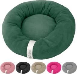 Cama De Gato Caminha Nuvem Ninho Pet Soft Redonda 50cm (Verde Musgo)