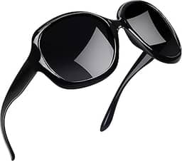 Óculos de Sol Feminino Polarizados Joopin Armação Grande óculos Escuros para Mulheres Vintage Senhoras Tons