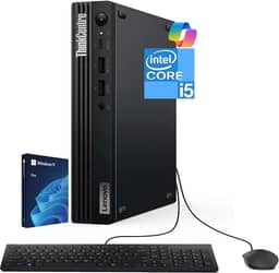 OEM Lenovo ThinkCentre M70 Tiny M70q Intel Hexa Core i5-10400T, 16GB RAM, 512GB NVMe, WiFi 6, 3Y, W10P, Desktop