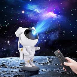 Projetor de teto de estrela e galáxia Arnoldtoy, luz noturna, astronauta, nebulosa, LED, com temporizador e controle remoto, para quarto, home theater, ótimo presente para crianças e adultos