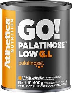 Atlhetica Nutrition GO! PALATINOSE (Lata com 400g), Multicolorido.