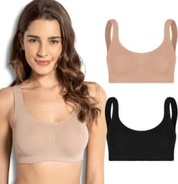 Kit 02 Sutiãs Trifil Sem Costura e Modelagem Anatômica Feminino Adulto