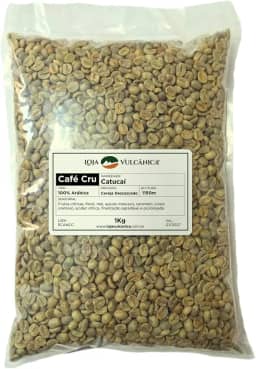 Café Verde Cru Arábica CD Rebeneficiado - Premiado Reg Vulcânica 1kg