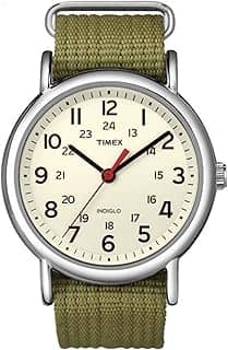 Men's Weekender T2N651 White Nylon Analog Quartz Fashion Watch
