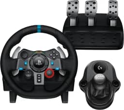 Combo Volante, Pedais e Cambio Logitech G29 SE Driving Force para PS5, PS4, PS3 e PC