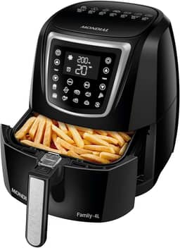 MONDIAL Fritadeira Sem Óleo Air Fryer Digital 4L, Preto, 1500W, 110V - AFN-40-DI