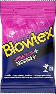 Blowtex Preservativo Orgazmax Com 3 Unidades