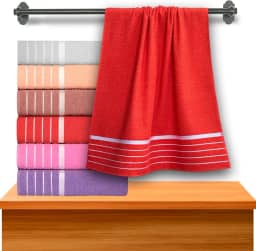 Kit 6 Toalhas De Banho - Gigante - Banhão 80 X 150 - Soft Max (Feminina)