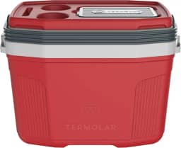 Caixa Térmica Cooler Termolar Suv Vermelha 20l Praia Pesca