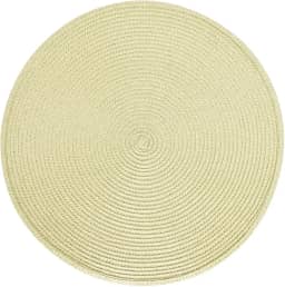 Mimo Style Redondo Lugar Americano, Verde, 38 x 38 cm