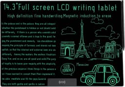 Tablet de escrita de 14,3 polegadas